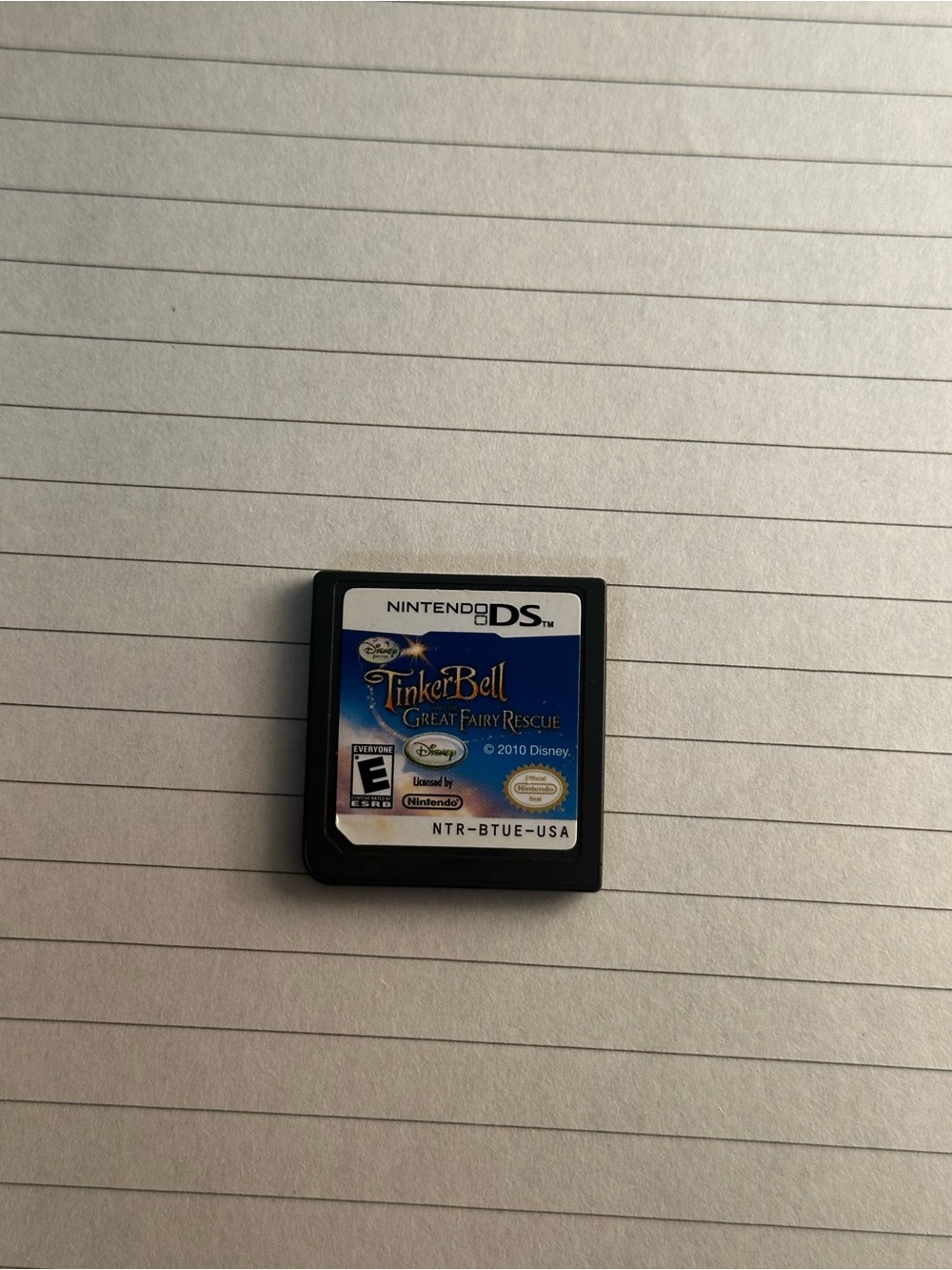 Nintendo DS Game - Tinker Bell: Great Fairy Rescue